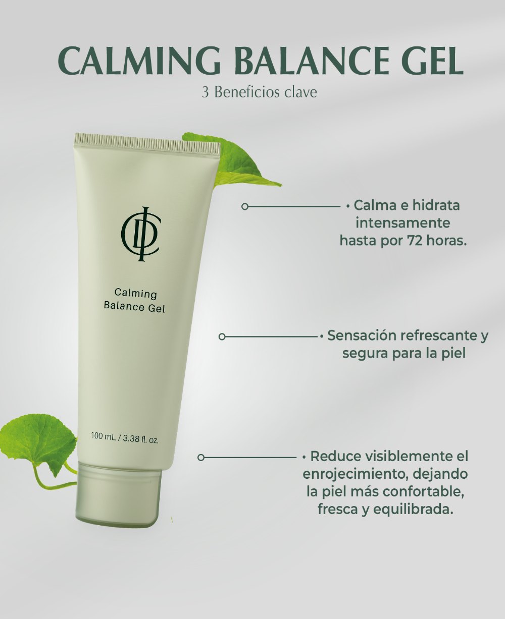 Calming Balance Gel — 3 beneficios clave